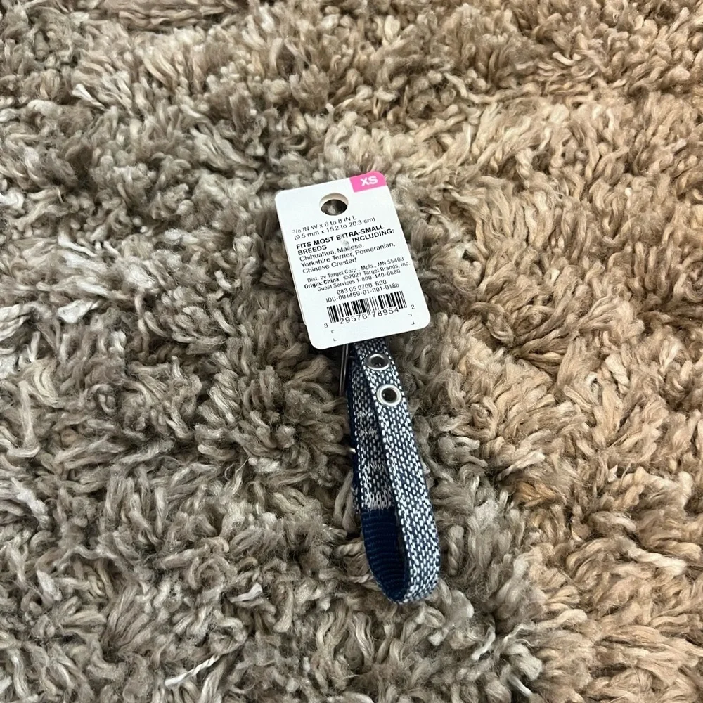 NWT Boots & Barley extra small dog‎ collar